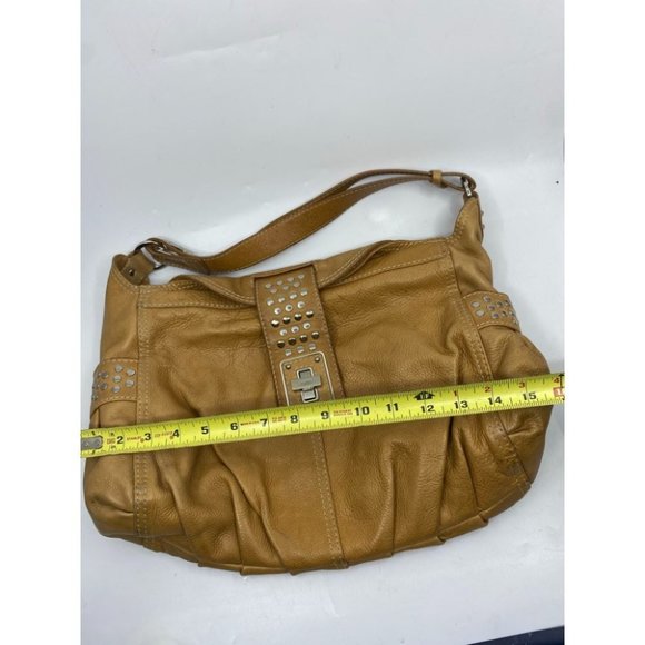 Rafe Tan Large Leather Shoulder/Crossbody Bag - Picture 6 of 16